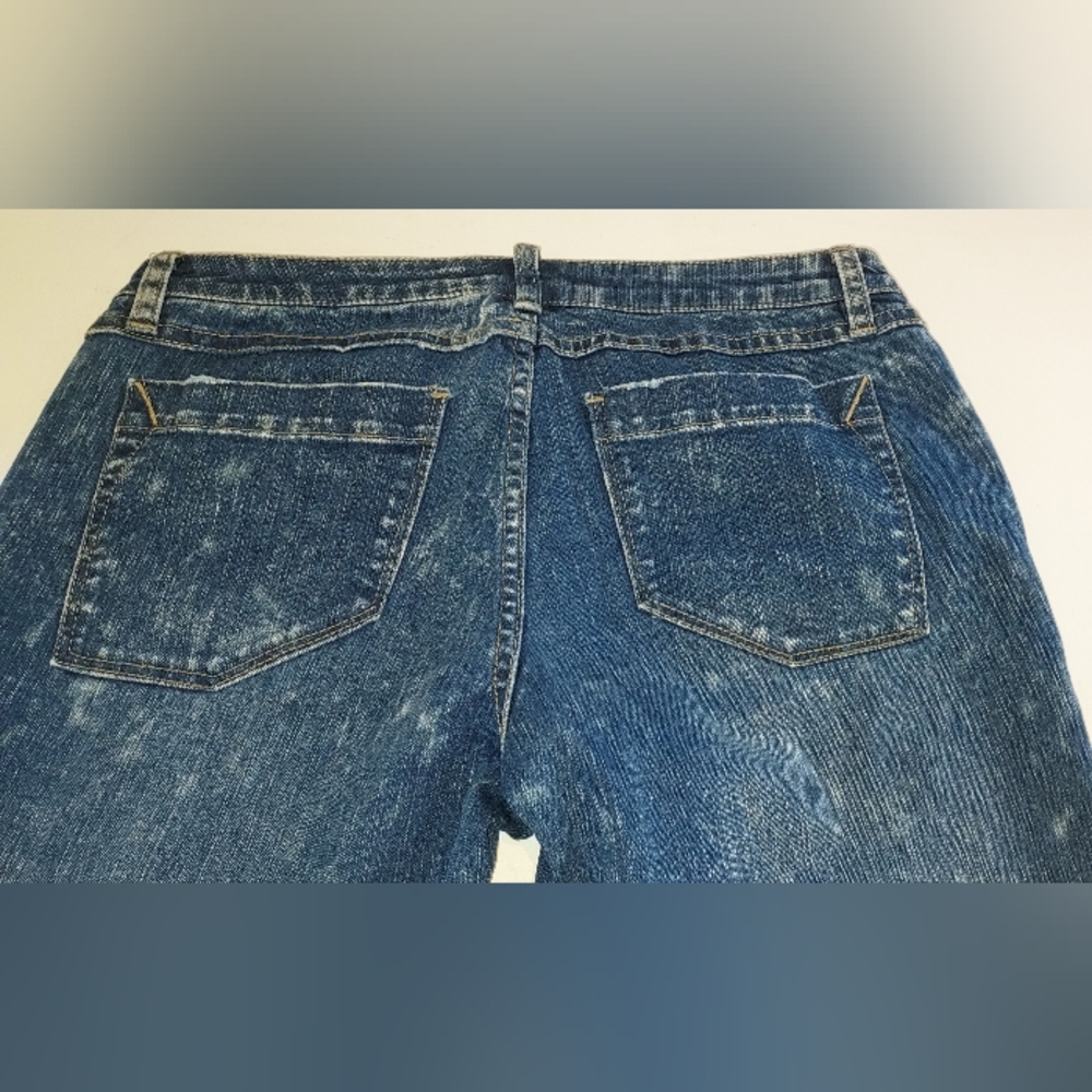 Inked & Faded 5 Pocket Stretch Skinny Jeggings with Zippers on Ankles Pre-owned - Picture 4 of 8
